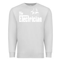 Dove Grey the electrician the godfather parody design hipste Premium Sweatshirt - PixelWave