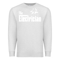 Oatmeal Heather the electrician the godfather parody design hipste Premium Sweatshirt - PixelWave
