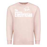 Pale Pink the electrician the godfather parody design hipste Premium Sweatshirt - PixelWave
