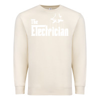Sandshell the electrician the godfather parody design hipste Premium Sweatshirt - PixelWave