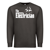 Smoke the electrician the godfather parody design hipste Premium Sweatshirt - PixelWave
