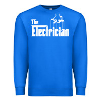 True Royal the electrician the godfather parody design hipste Premium Sweatshirt - PixelWave