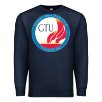 Navy graduate, theological, education (GTU) Premium Sweatshirt - PixelWave