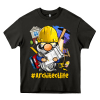 Asphalt Architect life gnome Heavy Core Tee - BarkalooDesign