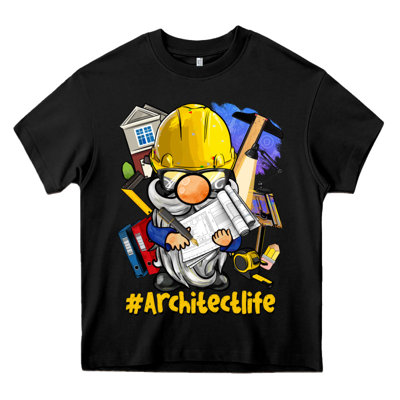 Architect Life Gnome Heavy Core Tee by BarkalooDesign | Teevron