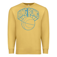 Antique Gold bing bong vintage distressed Premium Sweatshirt - PixelWave