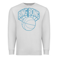 Dove Grey bing bong vintage distressed Premium Sweatshirt - PixelWave