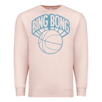 Pale Pink bing bong vintage distressed Premium Sweatshirt - PixelWave