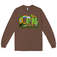 Chestnut LPN Licensed Practical Nurse St. Patrick's Day Long Sleeve Tee - CowGirlArtShop
