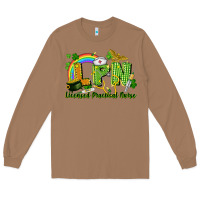 Toasted Coconut LPN Licensed Practical Nurse St. Patrick's Day Long Sleeve Tee - CowGirlArtShop