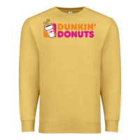 Antique Gold Dunkin'donuts Premium Sweatshirt - PixelWave