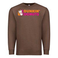 Chestnut Dunkin'donuts Premium Sweatshirt - PixelWave