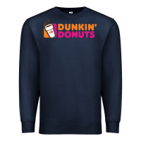 Navy Dunkin'donuts Premium Sweatshirt - PixelWave