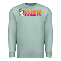 Seafoam Dunkin'donuts Premium Sweatshirt - PixelWave