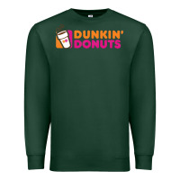 Sports Green Dunkin'donuts Premium Sweatshirt - PixelWave