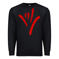 Black asl (american sign language) tshirt  i love you classic Premium Sweatshirt - PixelWave