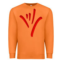 Carrot asl (american sign language) tshirt  i love you classic Premium Sweatshirt - PixelWave