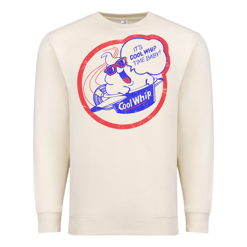 Cool Whip Vintage Design   80s Aesthetic Premium Sweatshirt by PixelWave | Teevron