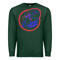 Sports Green cool whip vintage design   80s aesthetic Premium Sweatshirt - PixelWave