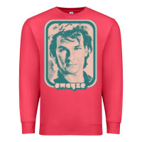 Cardinal patrick swayze retro 80s fan aesthetic design Premium Sweatshirt - PixelWave
