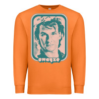 Carrot patrick swayze retro 80s fan aesthetic design Premium Sweatshirt - PixelWave
