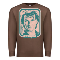 Chestnut patrick swayze retro 80s fan aesthetic design Premium Sweatshirt - PixelWave