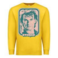 Patrick Swayze Retro 80s Fan Aesthetic Design Premium Sweatshirt | Teevron