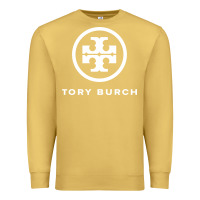 Antique Gold white burch tory Premium Sweatshirt - PixelWave