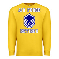 Lemon military master sergeant air force retired t shirt Premium Sweatshirt - PixelWave