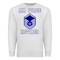 Oatmeal Heather military master sergeant air force retired t shirt Premium Sweatshirt - PixelWave