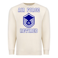 Sandshell military master sergeant air force retired t shirt Premium Sweatshirt - PixelWave