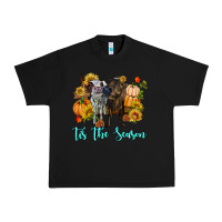 Black Tis The Season Cows Urban Heavy Tee - RanaPortraitStore