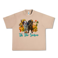 Burro Tis The Season Cows Urban Heavy Tee - RanaPortraitStore