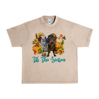 French Oak Tis The Season Cows Urban Heavy Tee - RanaPortraitStore