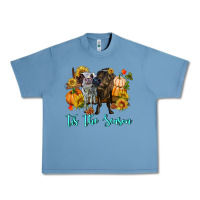 Pebble Blue Tis The Season Cows Urban Heavy Tee - RanaPortraitStore