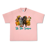 Salmon Tis The Season Cows Urban Heavy Tee - RanaPortraitStore