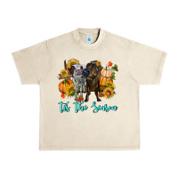 Sandshell Tis The Season Cows Urban Heavy Tee - RanaPortraitStore