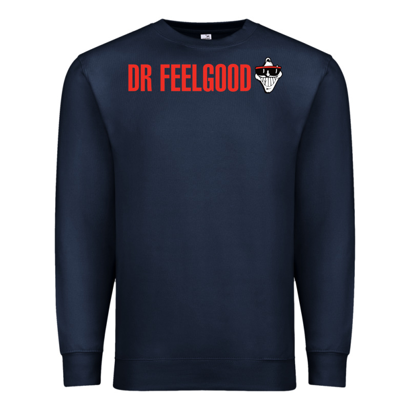 Dr. Feelgood Premium Sweatshirt by PixelWave | Teevron