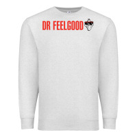 Oatmeal Heather Dr. Feelgood Premium Sweatshirt - PixelWave