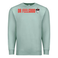 Seafoam Dr. Feelgood Premium Sweatshirt - PixelWave