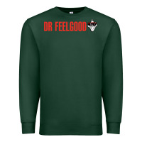 Sports Green Dr. Feelgood Premium Sweatshirt - PixelWave