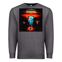 Charcoal Heather Boston Classic Premium Sweatshirt - PixelWave