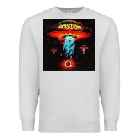 Dove Grey Boston Classic Premium Sweatshirt - PixelWave