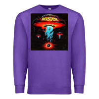 Purple Boston Classic Premium Sweatshirt - PixelWave