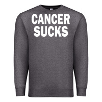 Charcoal Heather cancer sucks Premium Sweatshirt - PixelWave