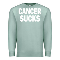 Seafoam cancer sucks Premium Sweatshirt - PixelWave
