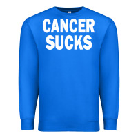 True Royal cancer sucks Premium Sweatshirt - PixelWave