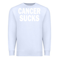White cancer sucks Premium Sweatshirt - PixelWave