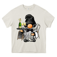 Cream waiter gnome Heavy Core Tee - BarkalooDesign