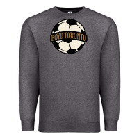 Charcoal Heather Boyd Toronto Soccer Premium Sweatshirt - PixelWave